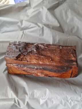 Dominos Set In Desert Iron Wood Size 8" Long 3" W